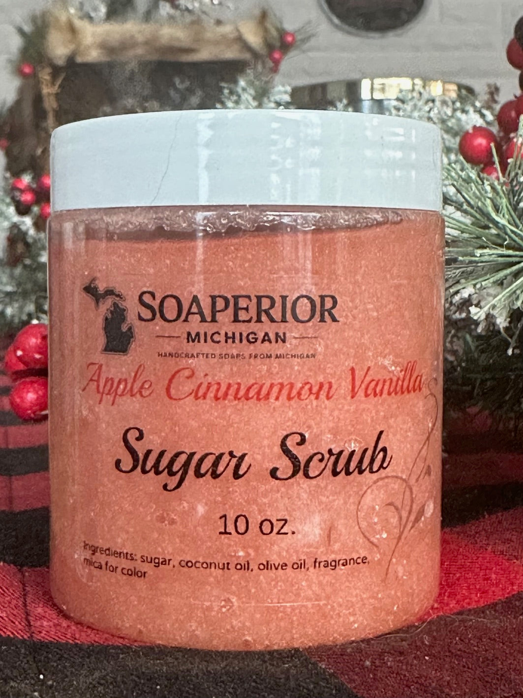 Apple Cinnamon Vanilla Sugar Scrub