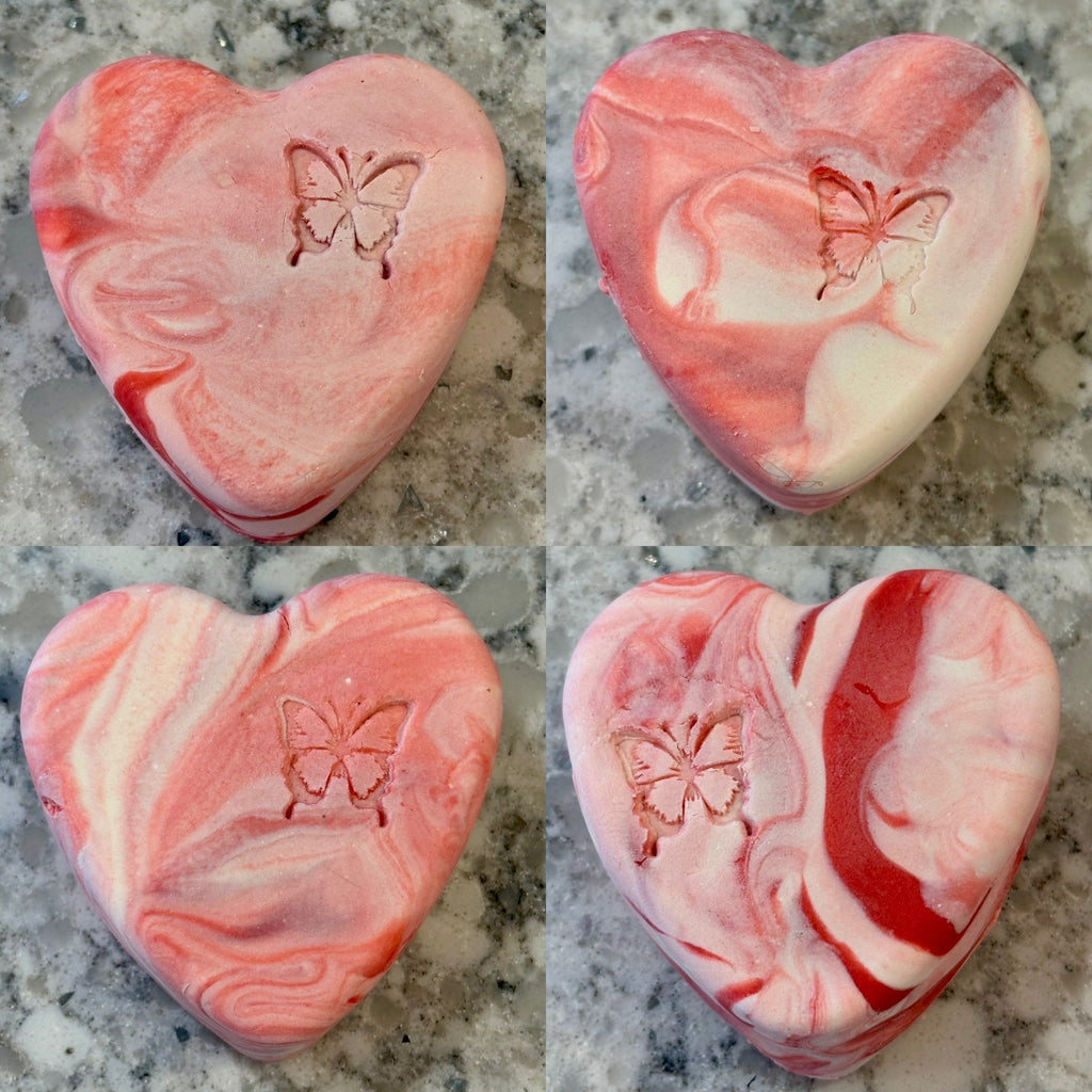 Fairy Dust Heart Shaped soap