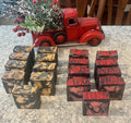 "Grit-Er-Done" Pumice Soap - Orange/Black  -OR-  Red/Black  -OR-  Red/Black/Orange Mini